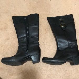 Clarks Black Boots